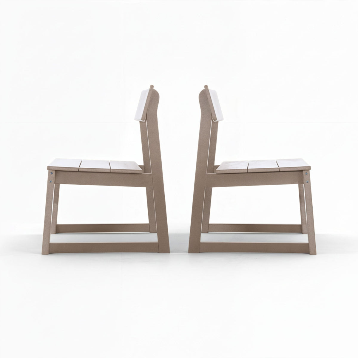 All Weather Patio Dining Chairs (Set of 2)