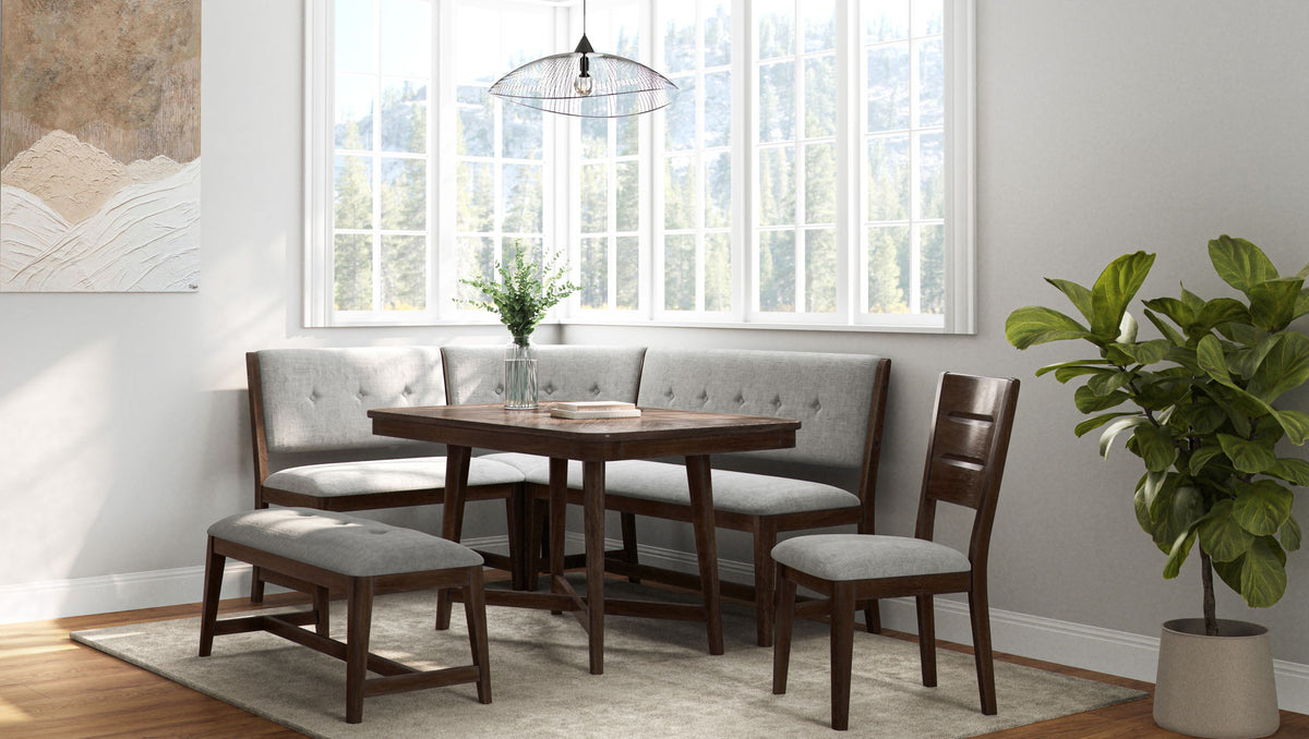 Mesa de comedor moderna de mediados de siglo - Cerezo