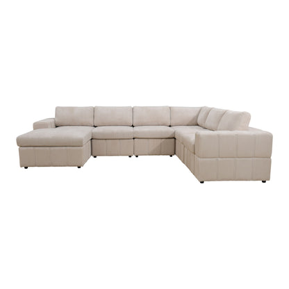 Modular Sectional Sofa, Reversible Set