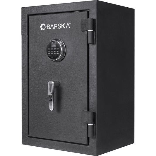 2.02 Cubic Ft Biometric Keypad Fire Resistant Safe - Black