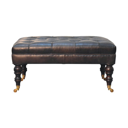 Buffalo - Ottoman With Castor Legs