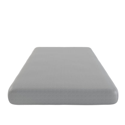 5" Memory Foam Mattress With Responsive Support And Breathable Cover