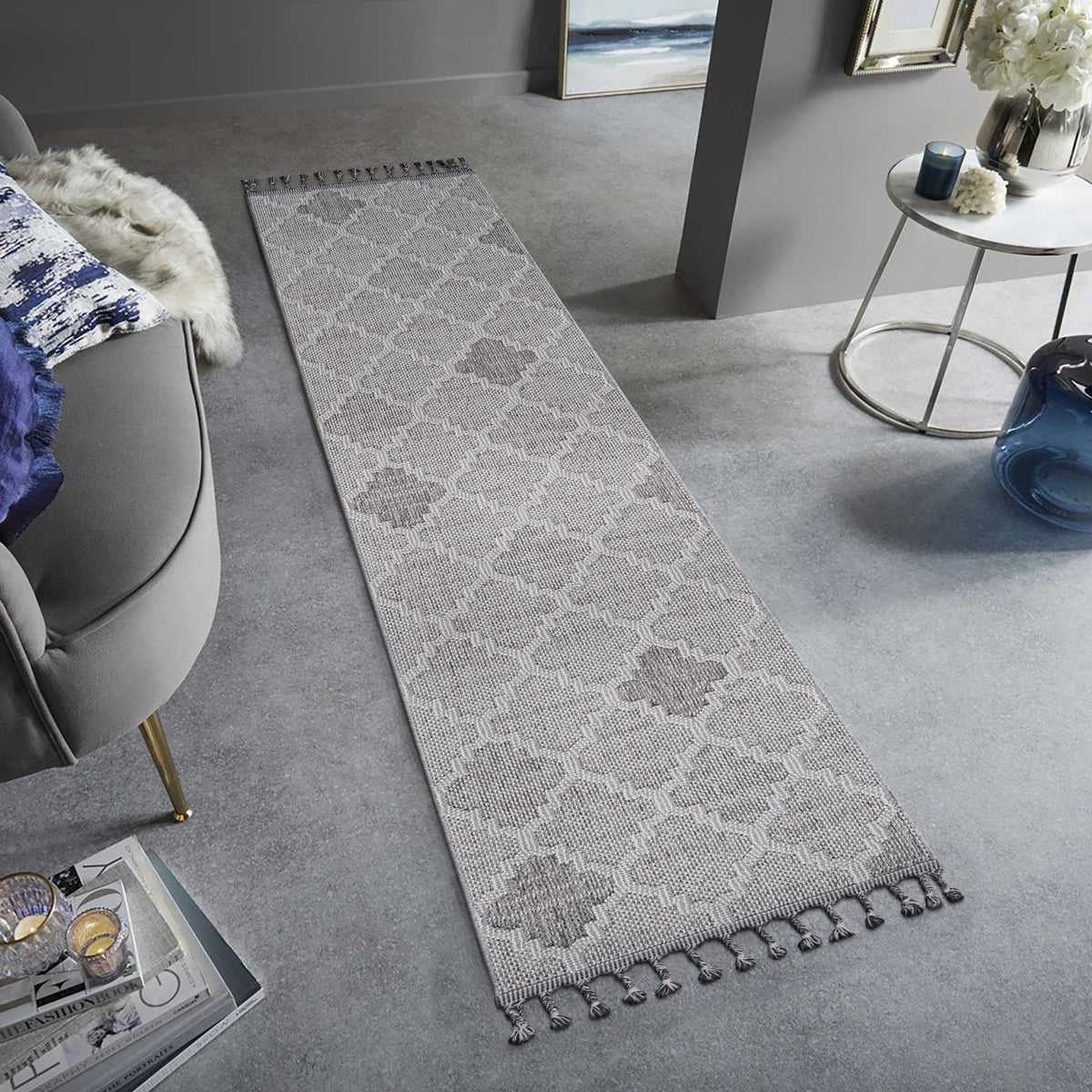 Guros - Indoor / Outdoor Trellis Area Rug