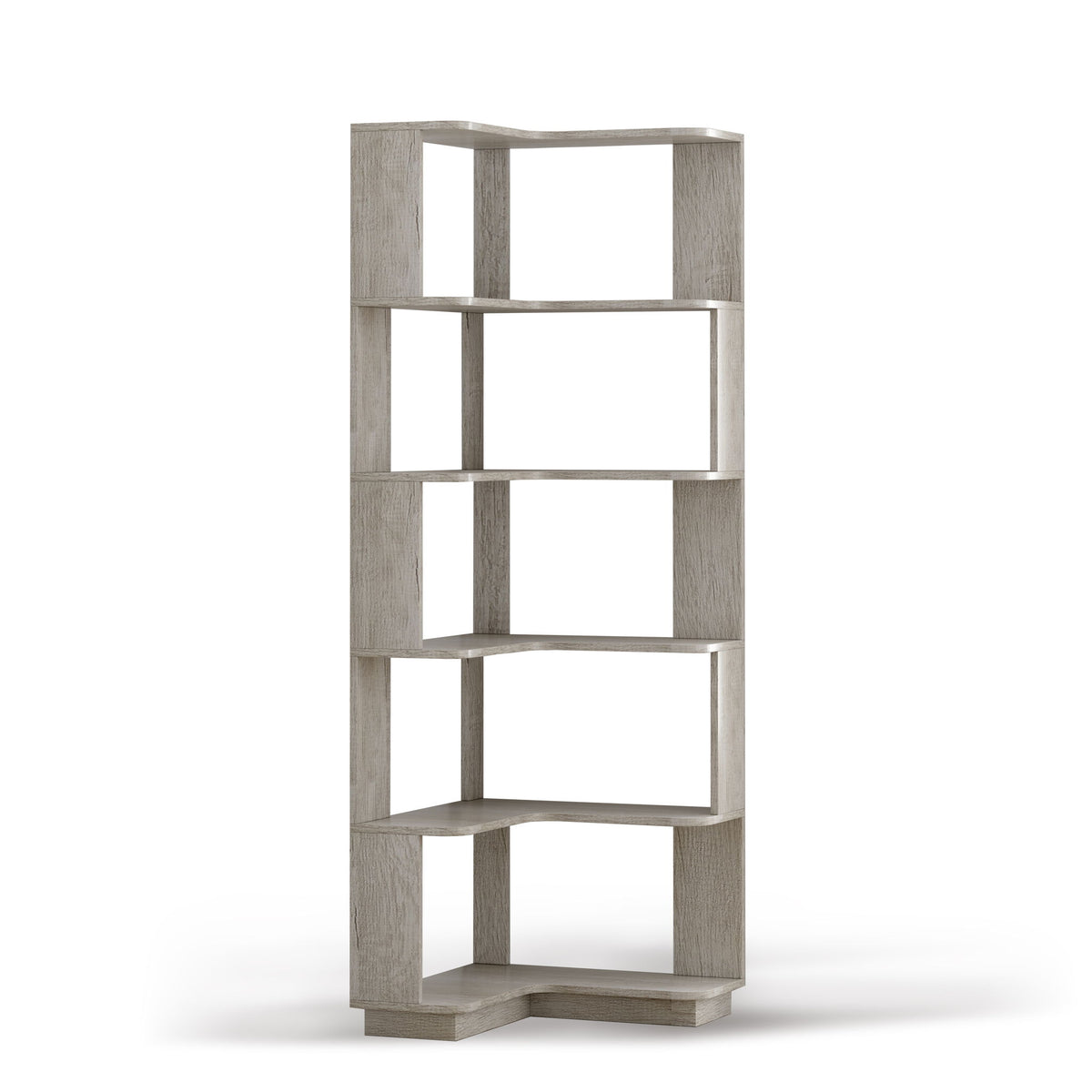 L-Shaped Corner Bookshelf
