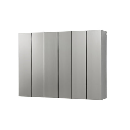 Nova Series - Garage Cabinet Set D, 3 Piece, Soft Closing, Wall Mounted - Dark Gray