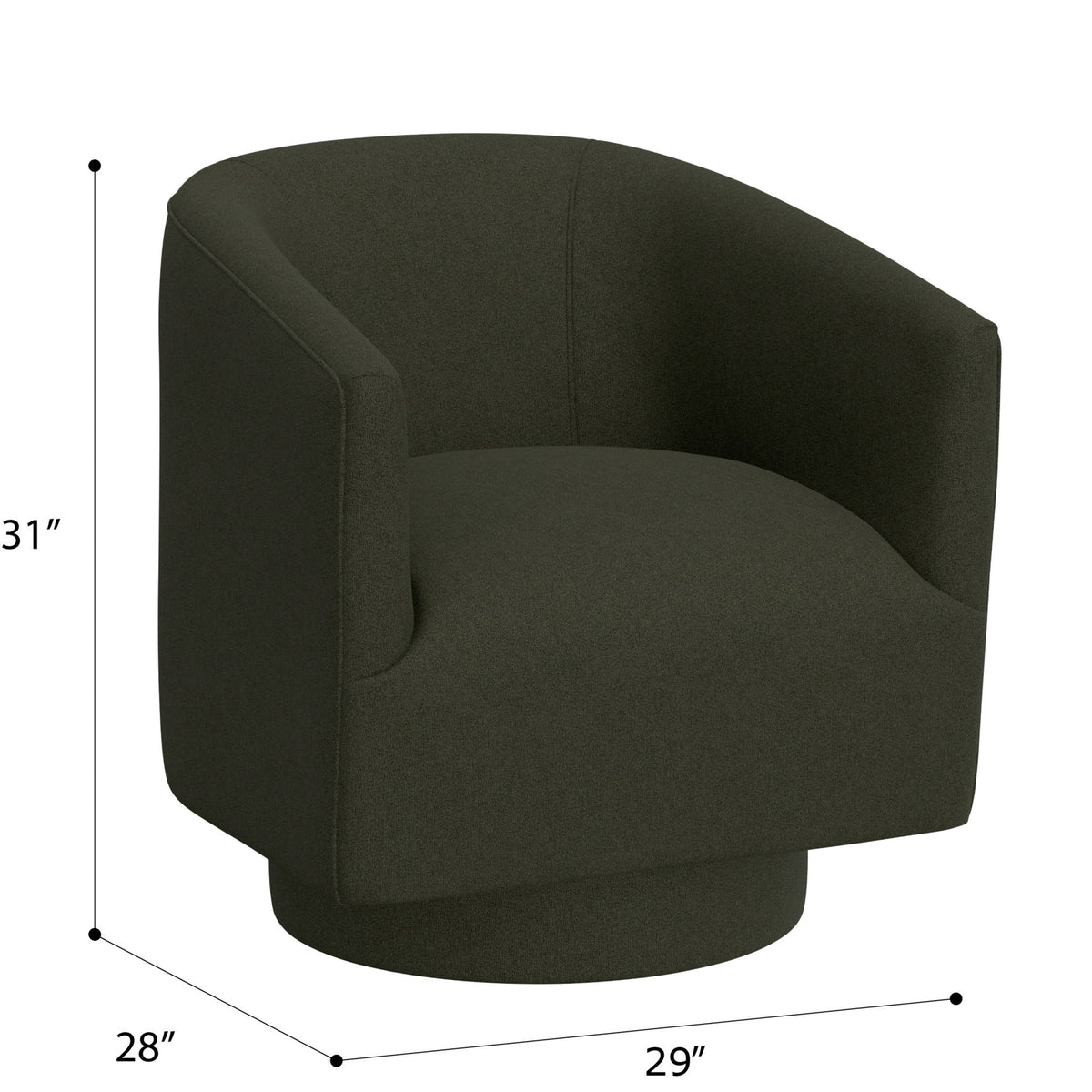 Accent Chair With Swivel Function