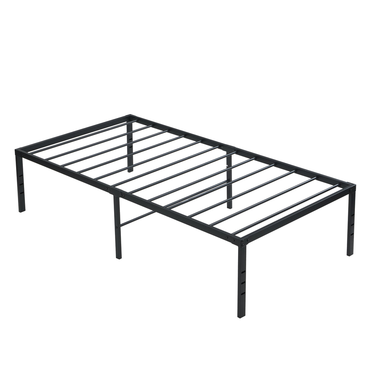 Heavy Duty Metal Bed Frame With Quiet Support