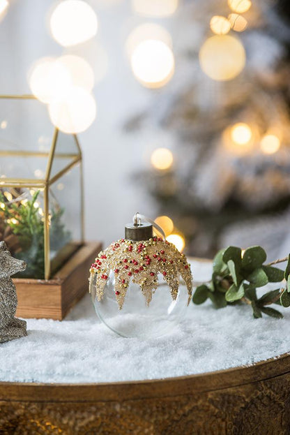 Christmas Ball Ornaments, Decorative Hanging Ball Christmas Tree Ornaments For Holiday Party Decorations