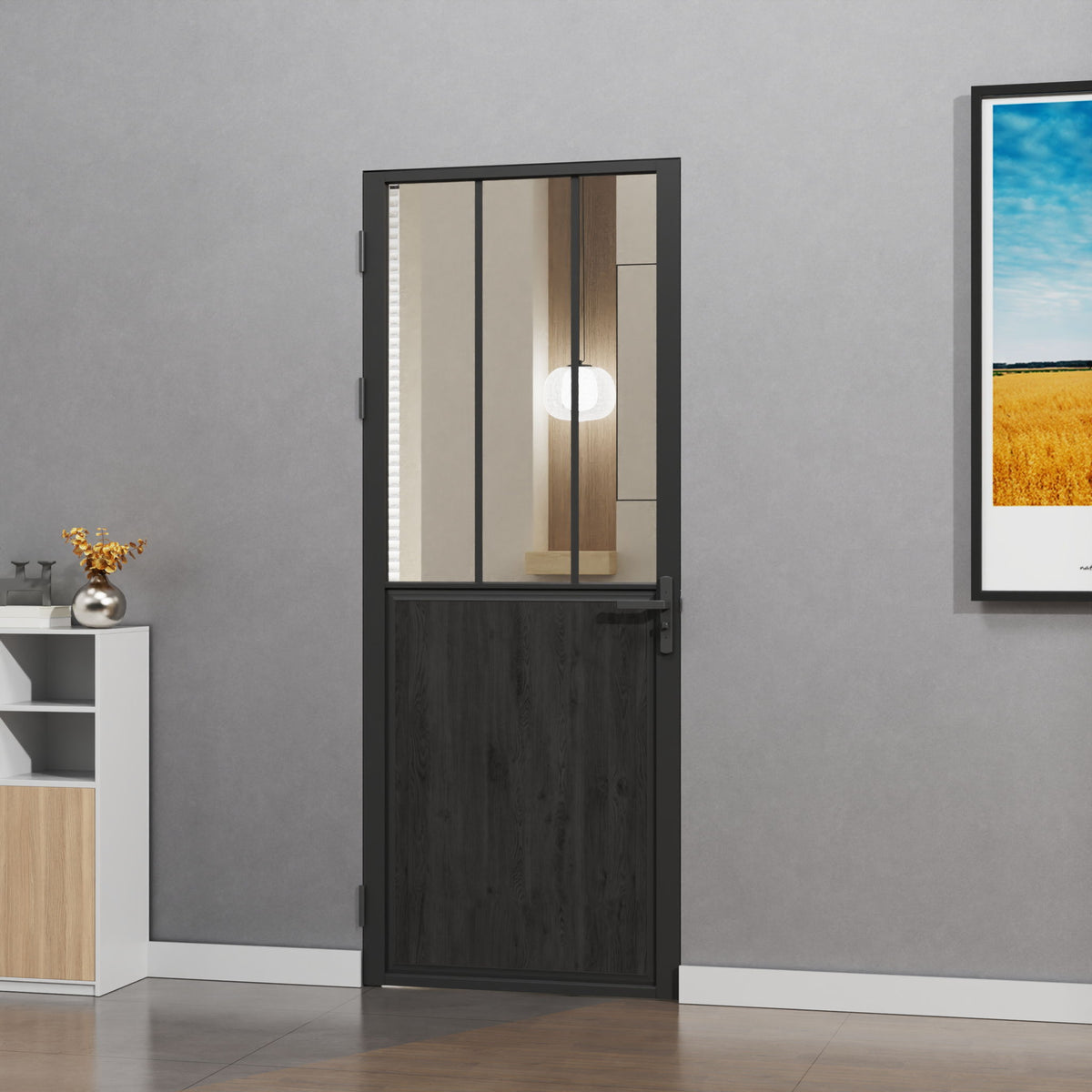 French Style Interior Door Slab For Closets And Living Room