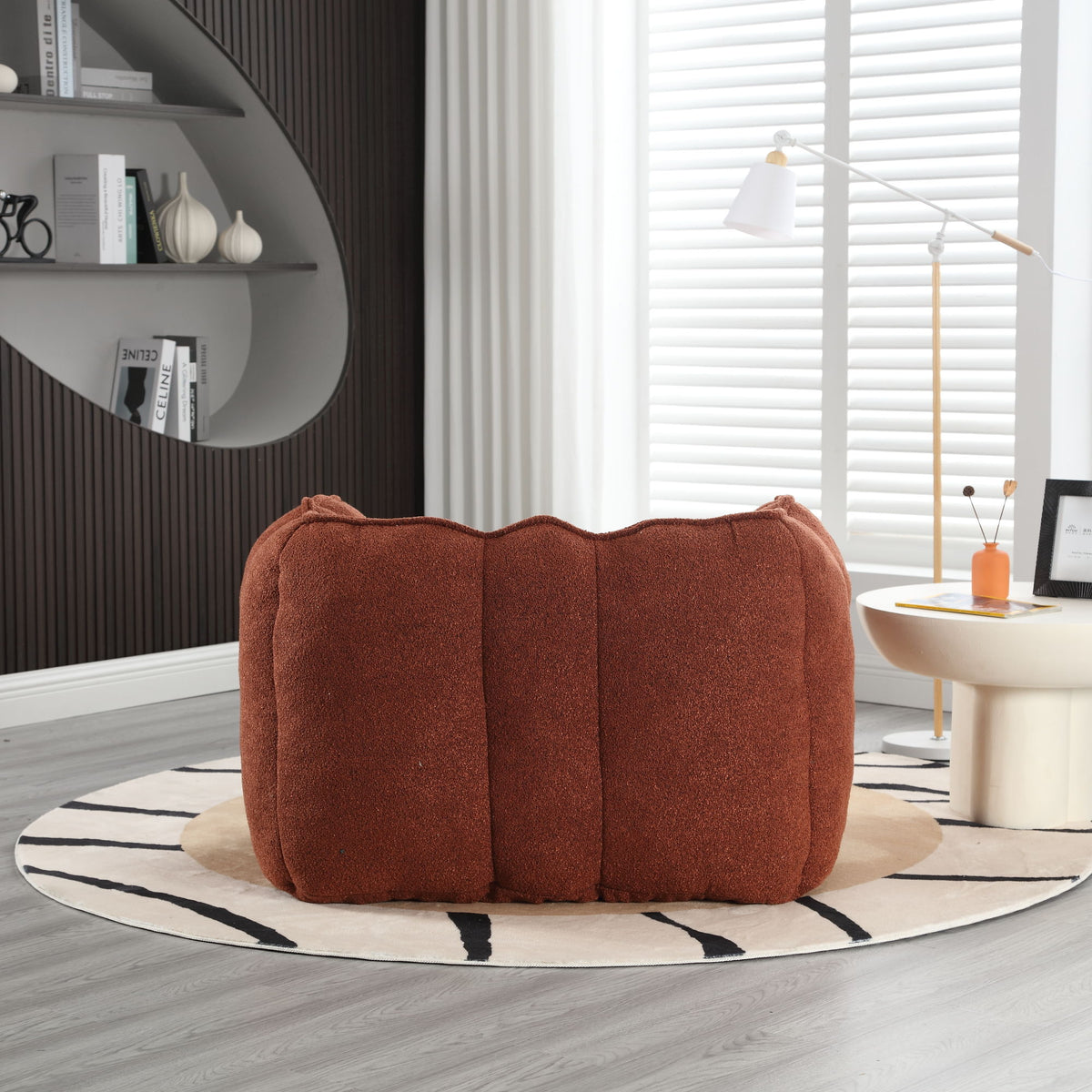 Soft Bean Bag Chair With High Resilient Foam