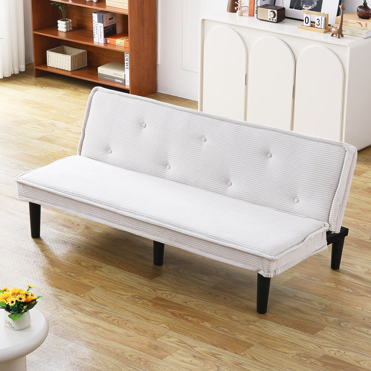 Versatile Sofa Bed With Solid Wood Frame