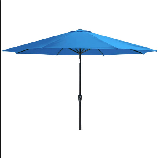 Market Patio Umbrella With Crank Lift And Tilt, UV Resistant Canopy For Pool (Without Base) - Blass