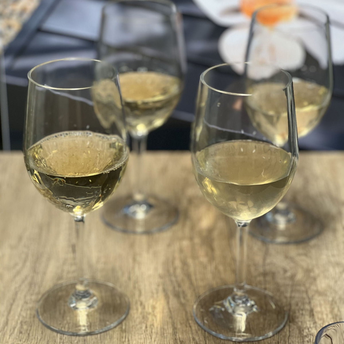Tritan Hammer - Leadingware Unbreakable Design Plastic Wine Glasses (Set of 4), Bpa Free, 12Oz - Clear
