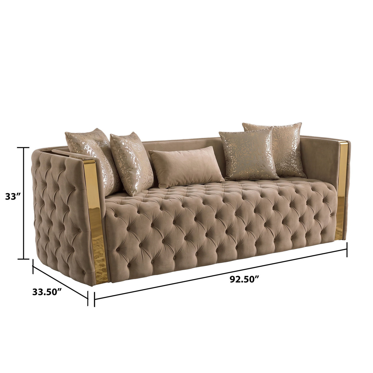 Naomi - Button Tufted Sofa