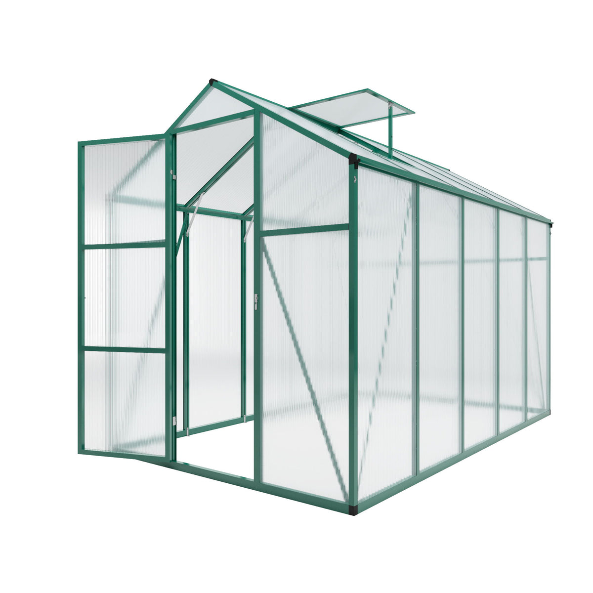 Polycarbonate Walk-In house, Raised Base For Outdoor In All Season