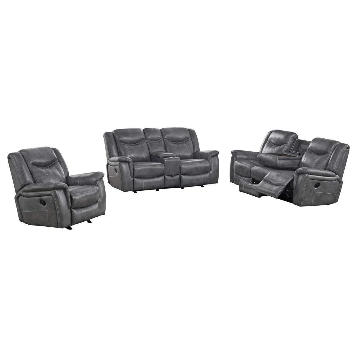 Masley - Reclining Living Room Set