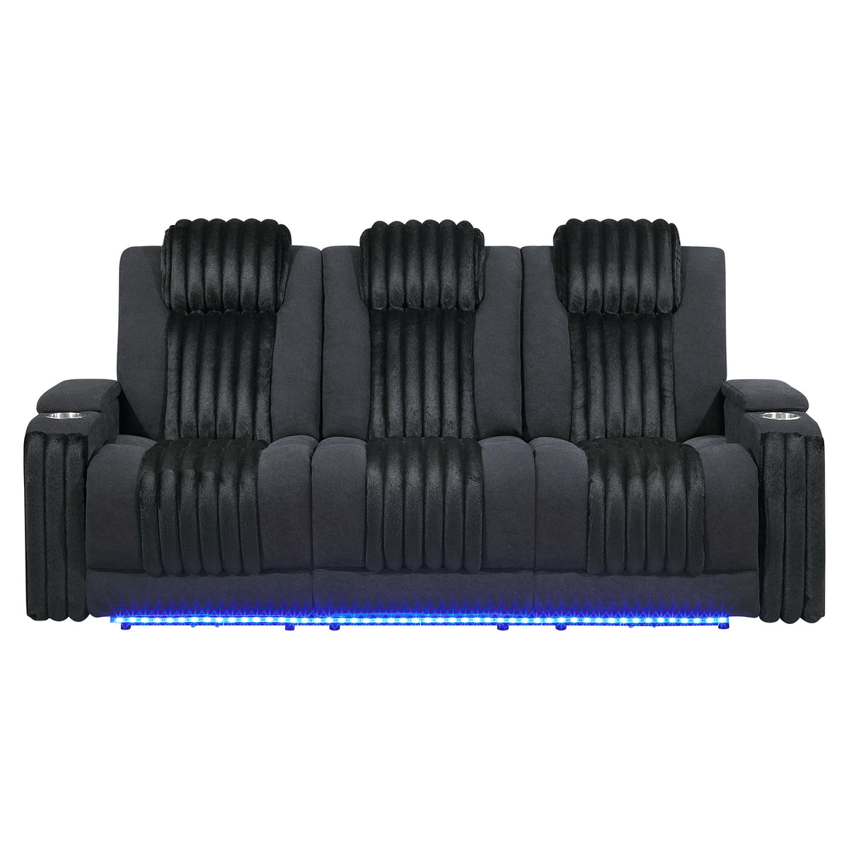 Duran - Power Reclining Sofa With Power Headrest