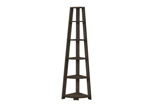 Corner Etagere Bookcase 5 Tier