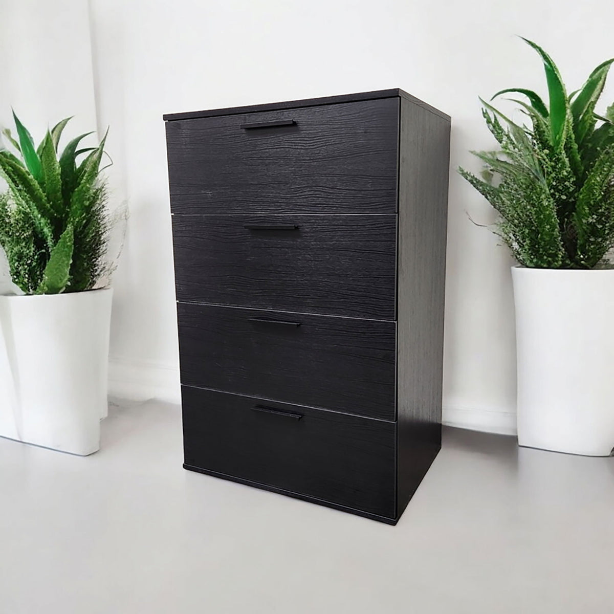 Oliver - Farmhouse Jumbo Chest With 4 Drawer Storage