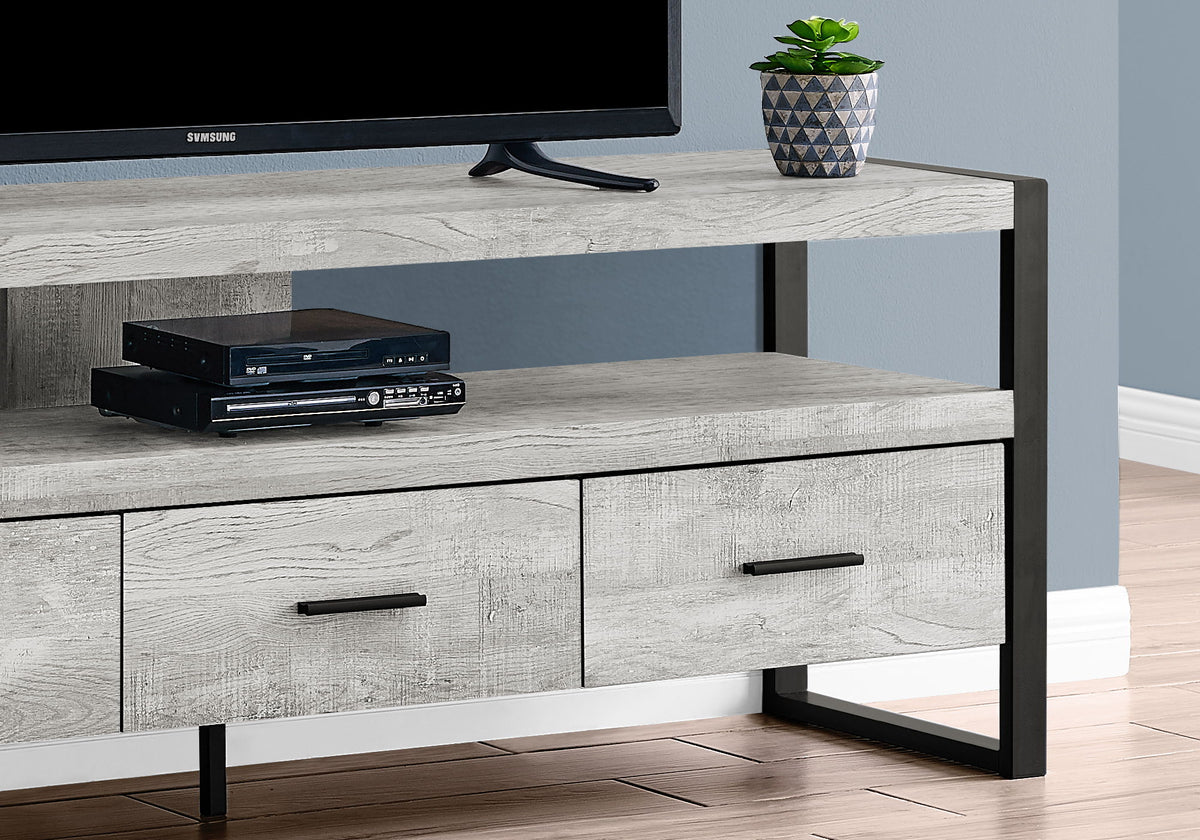Mueble de TV, consola, centro de entretenimiento multimedia, cajones de almacenamiento, moderno