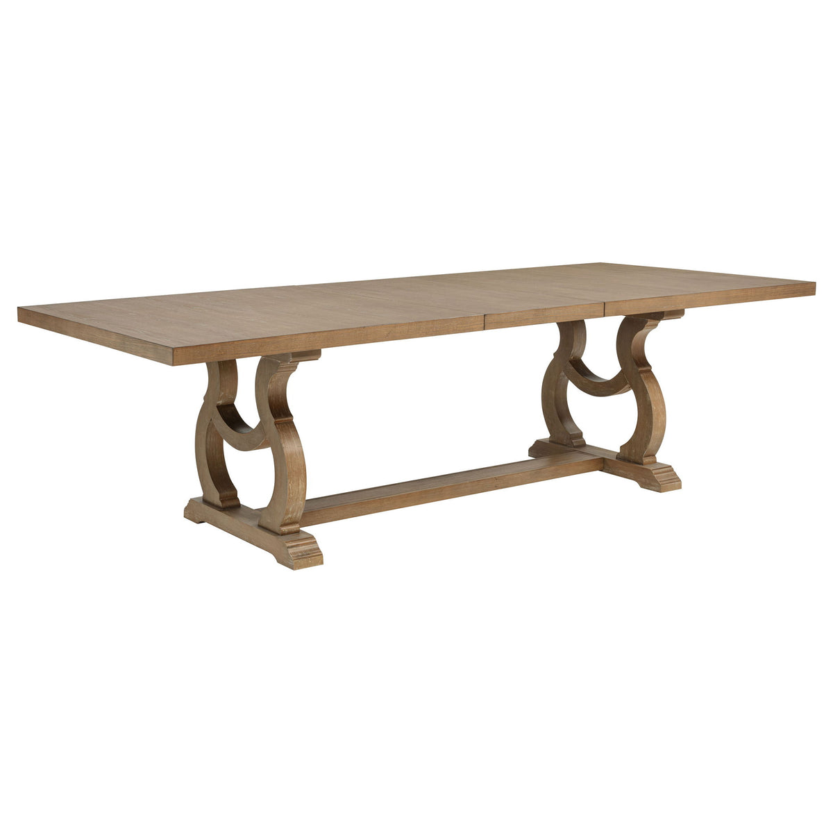 Fremont - Trestle Rectangular Dining Table With Removable Leaf