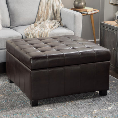 Isabella - Contemporary Ottoman With Storage
