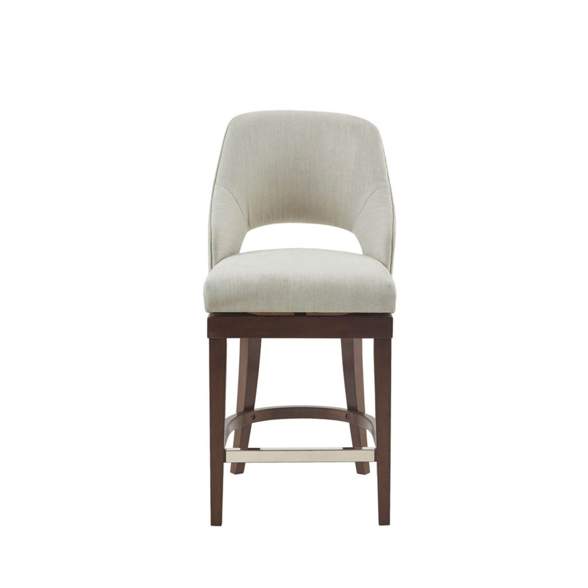 Counter Stool With Swivel Seat - Cream
