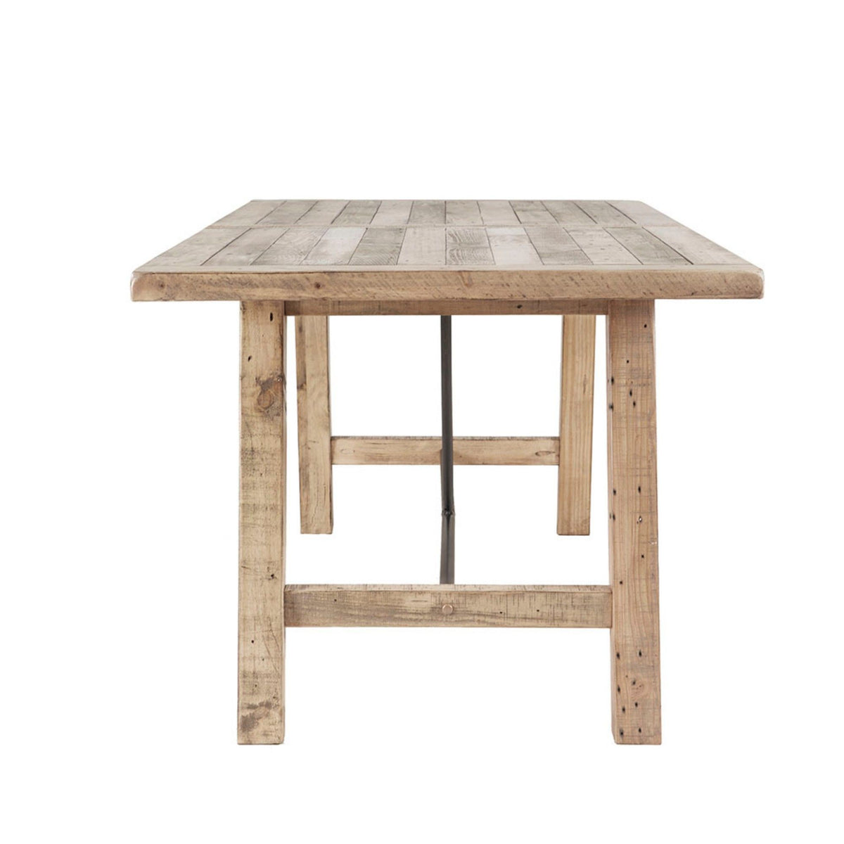 Dining Table With Support - Natural