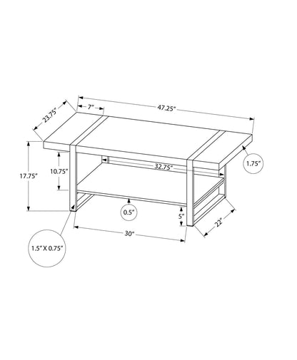 Mesa de centro, decorativa, de cóctel, rectangular, para sala de estar, contemporánea, moderna