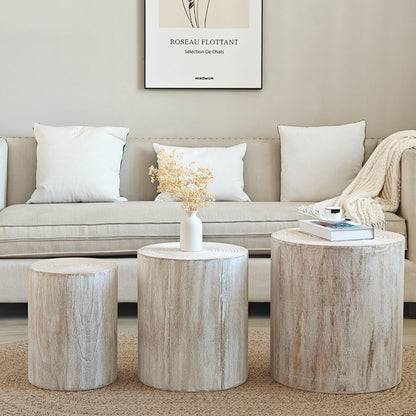 Cylinder Nesting Tables (Set of 3)