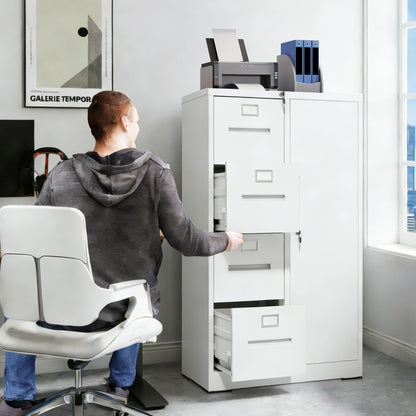 Storage Vertical Filing Cabinet With Lock