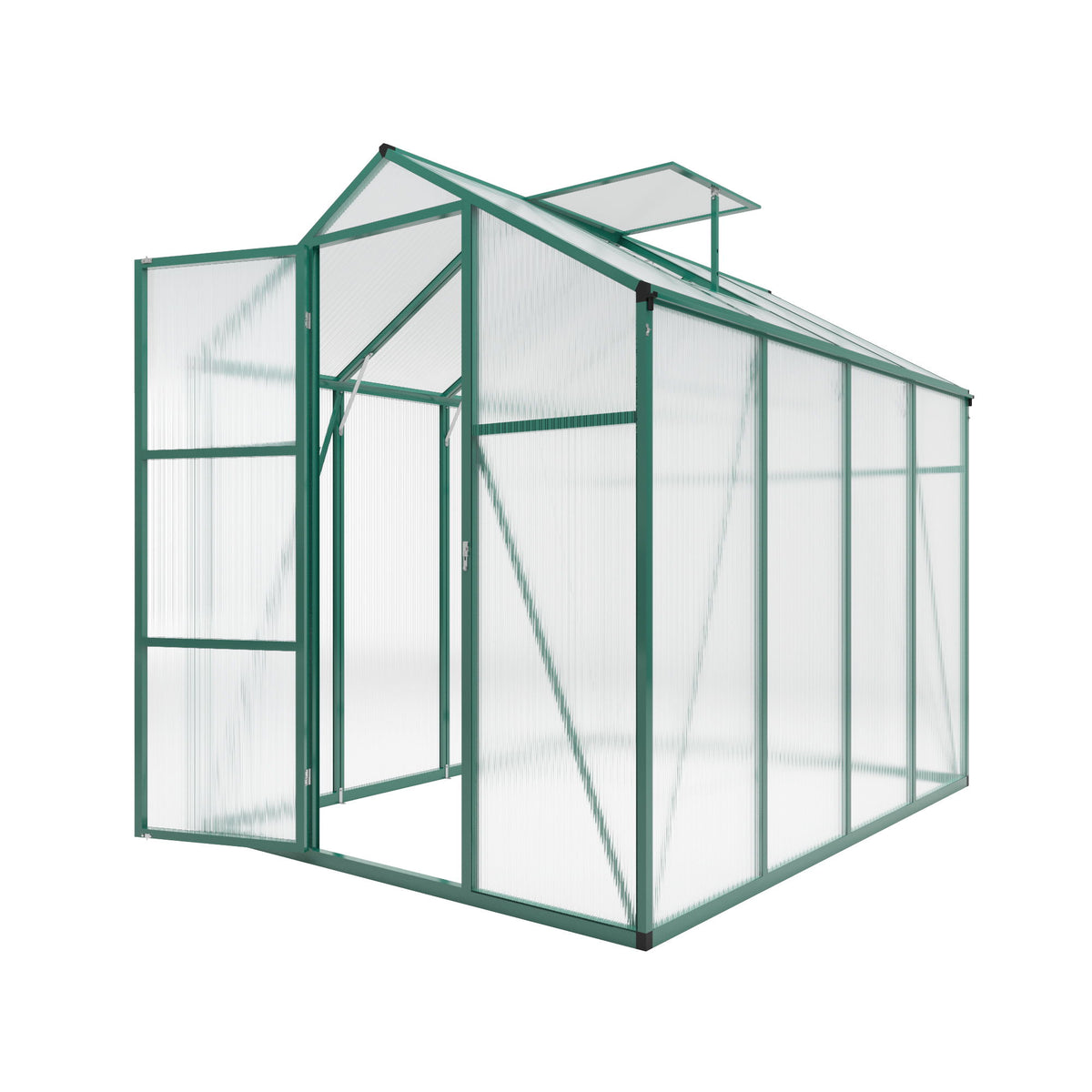 Polycarbonate Walk-In house, Raised Base For Outdoor In All Season