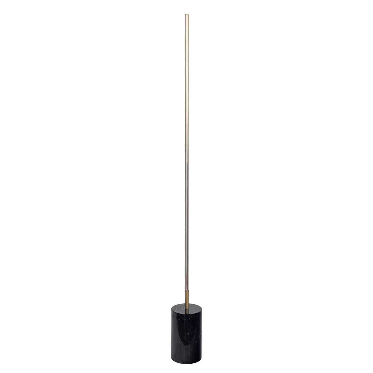 Prism - LED Floor Lamp With On / Off Switch Base - Gold / Marble