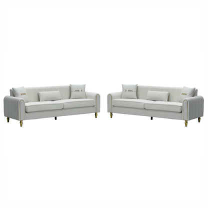 2 Piece Sofa 3 Seater Sofas Set