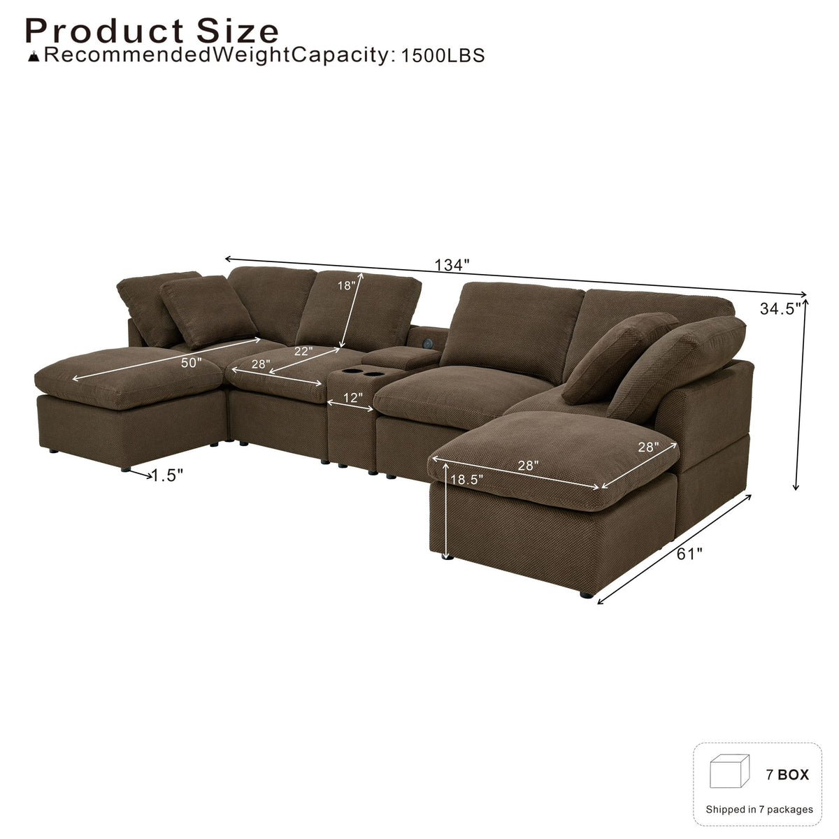 Modular Cloud Sofa, Freely Configurable Corner, Living Room Furniture