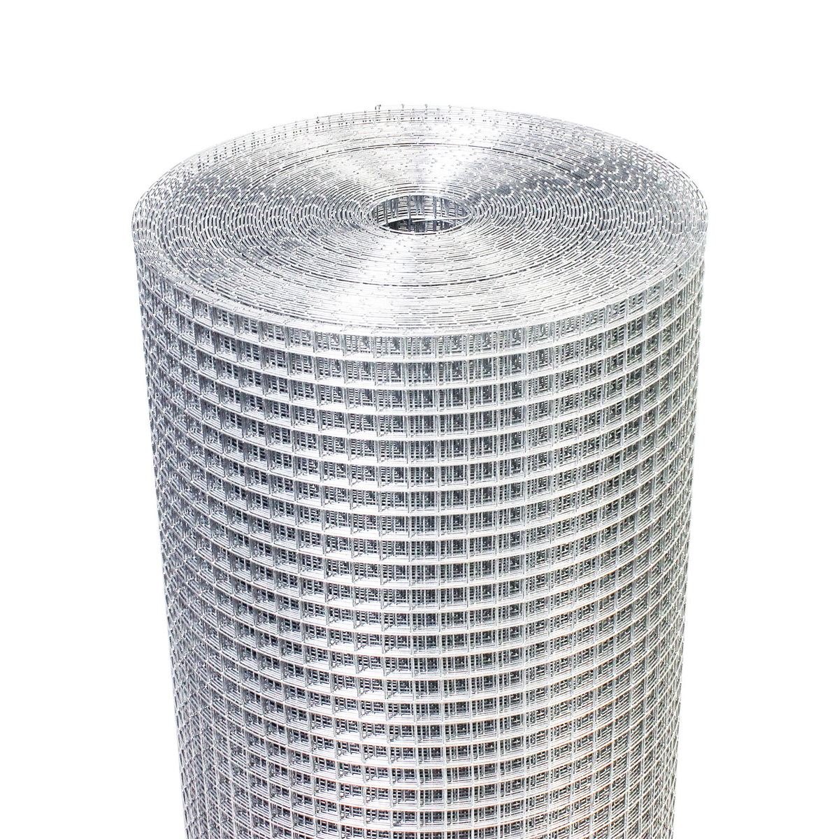 Galvanized Hardware Cloth, Gauge Metal Wire Fencing Roll For Garden And Animal Protection - Silver