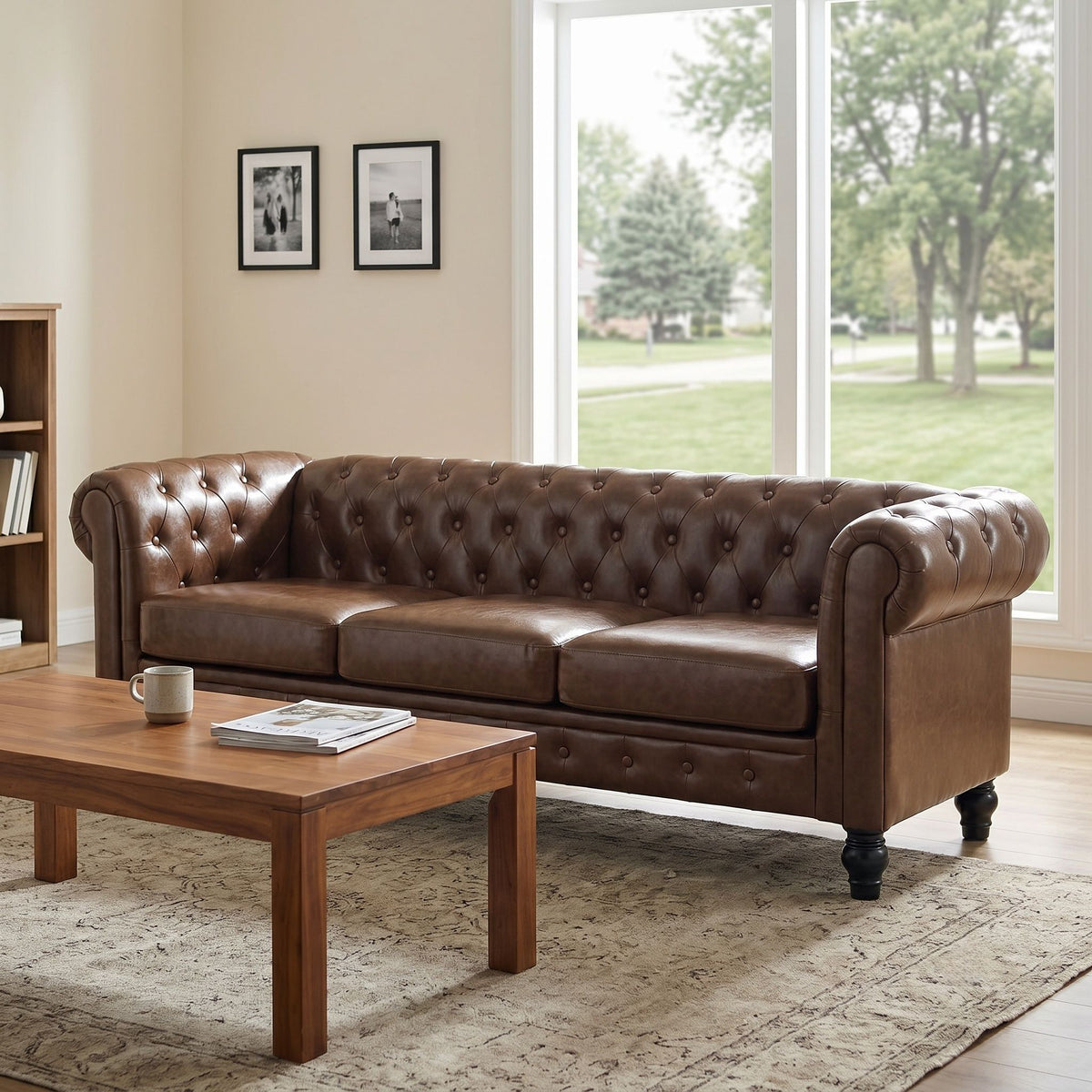 Tufted Elegant Sofa