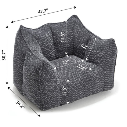 Comfortable Sofa Chairs With Highly Resilient Foam For Living Rooms And Bedrooms