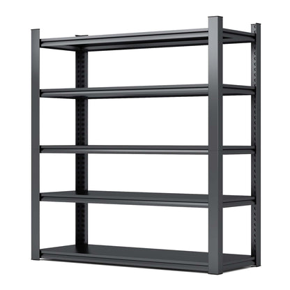 Industrial Heavy Duty Metal Garage Shelving Unit, Adjustable Storage Rack
