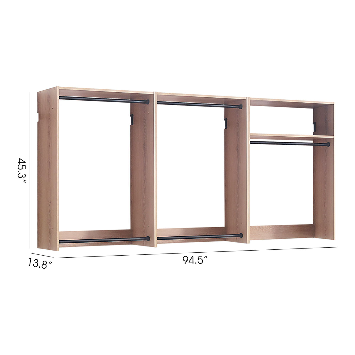 Devi - Wall Mounted Closet System & Modular Units
