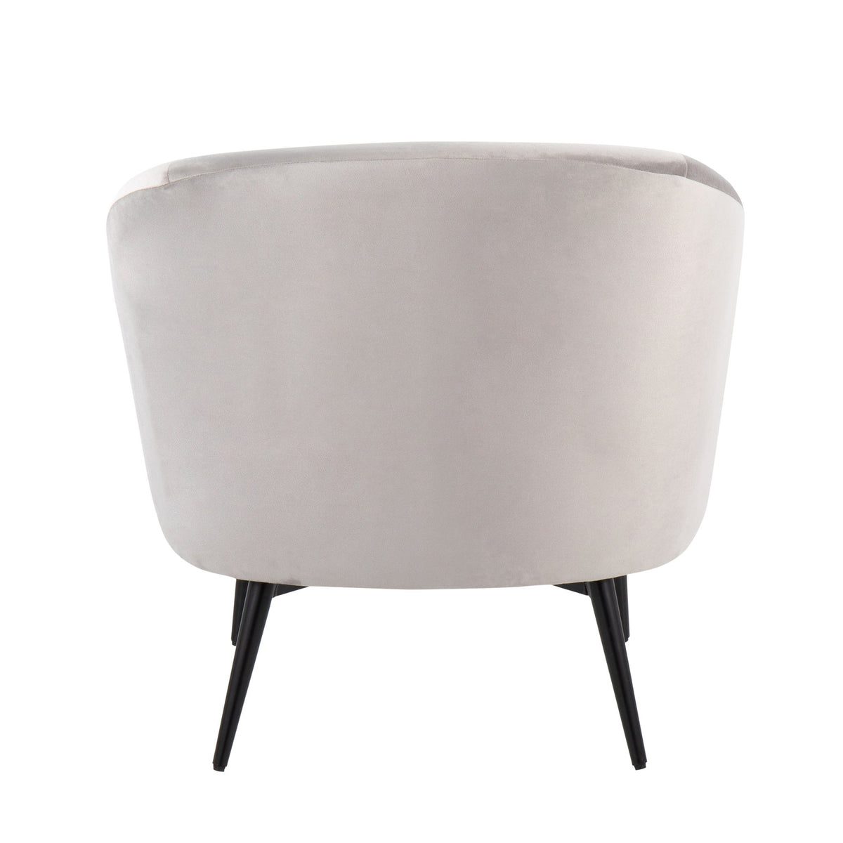Claire - Contemporary / Glam Chair - Silver