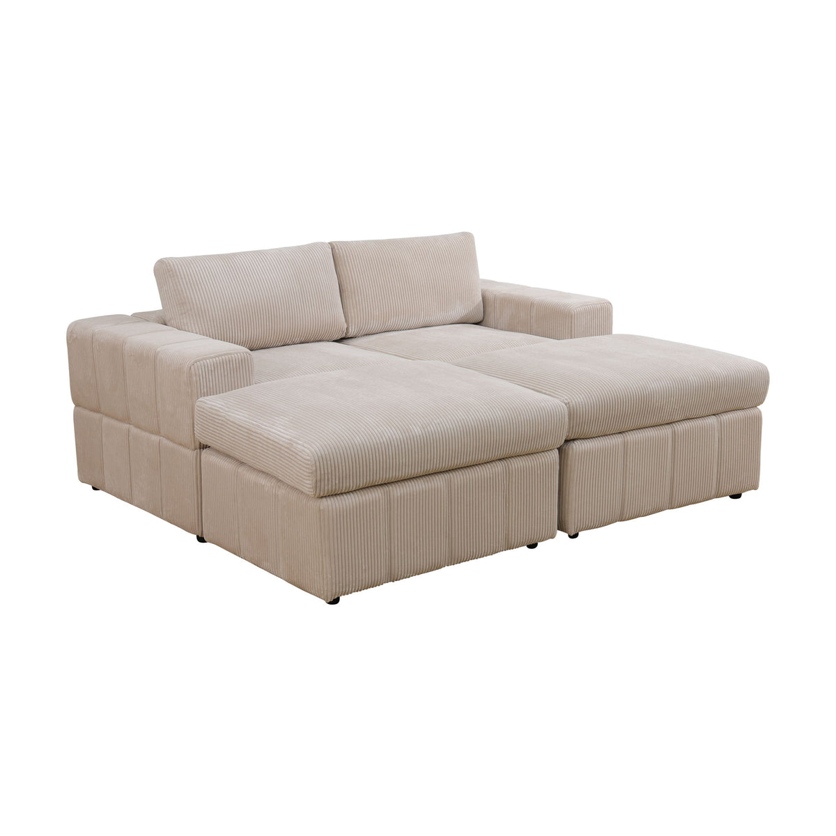Modular Sectional Sofa, Reversible Set