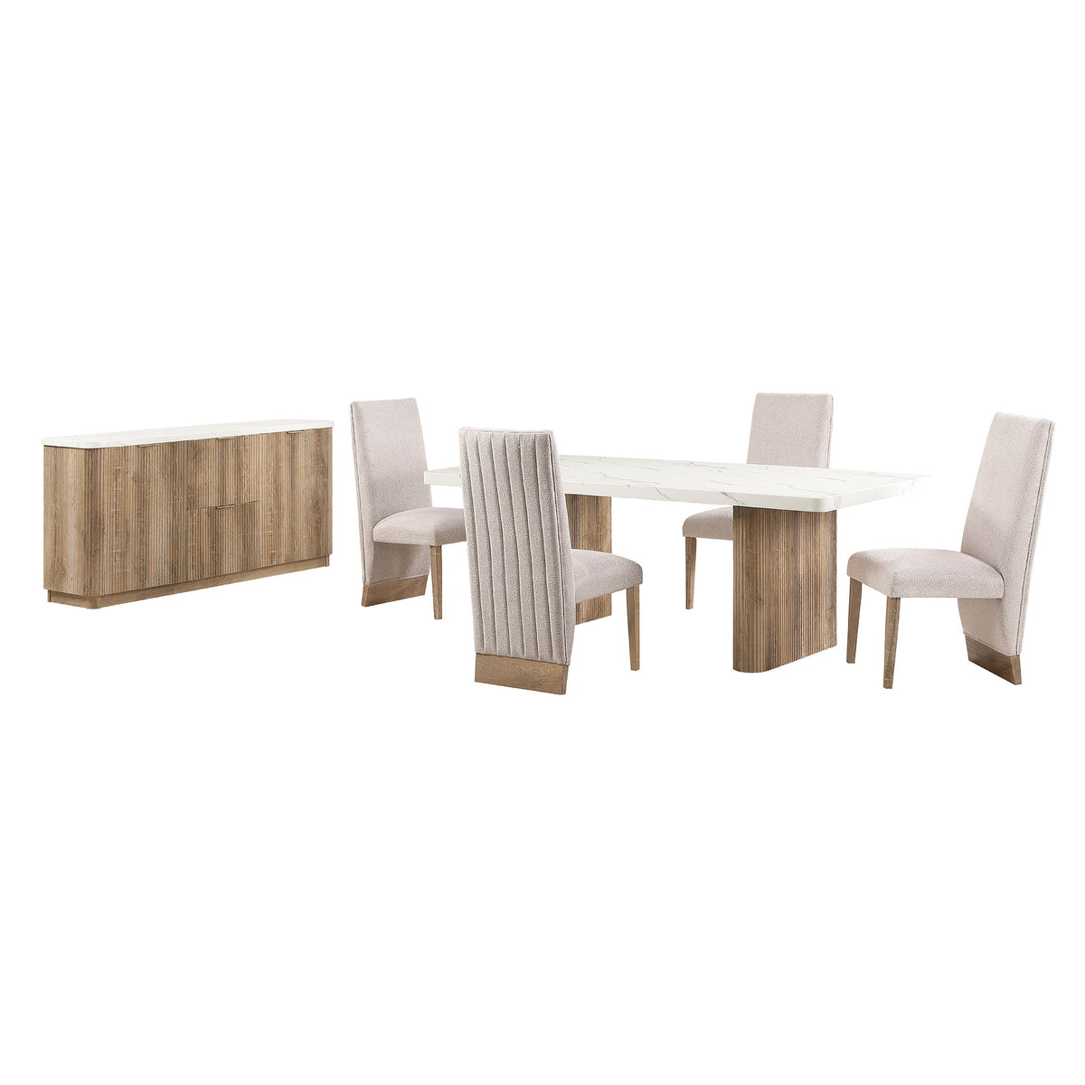 Donnie - Dining Table - Natural