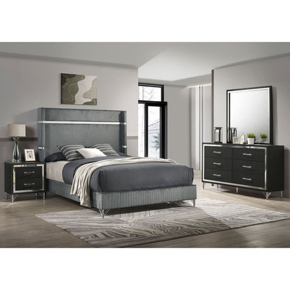Malcolm - Bedroom Set With Wingback Design