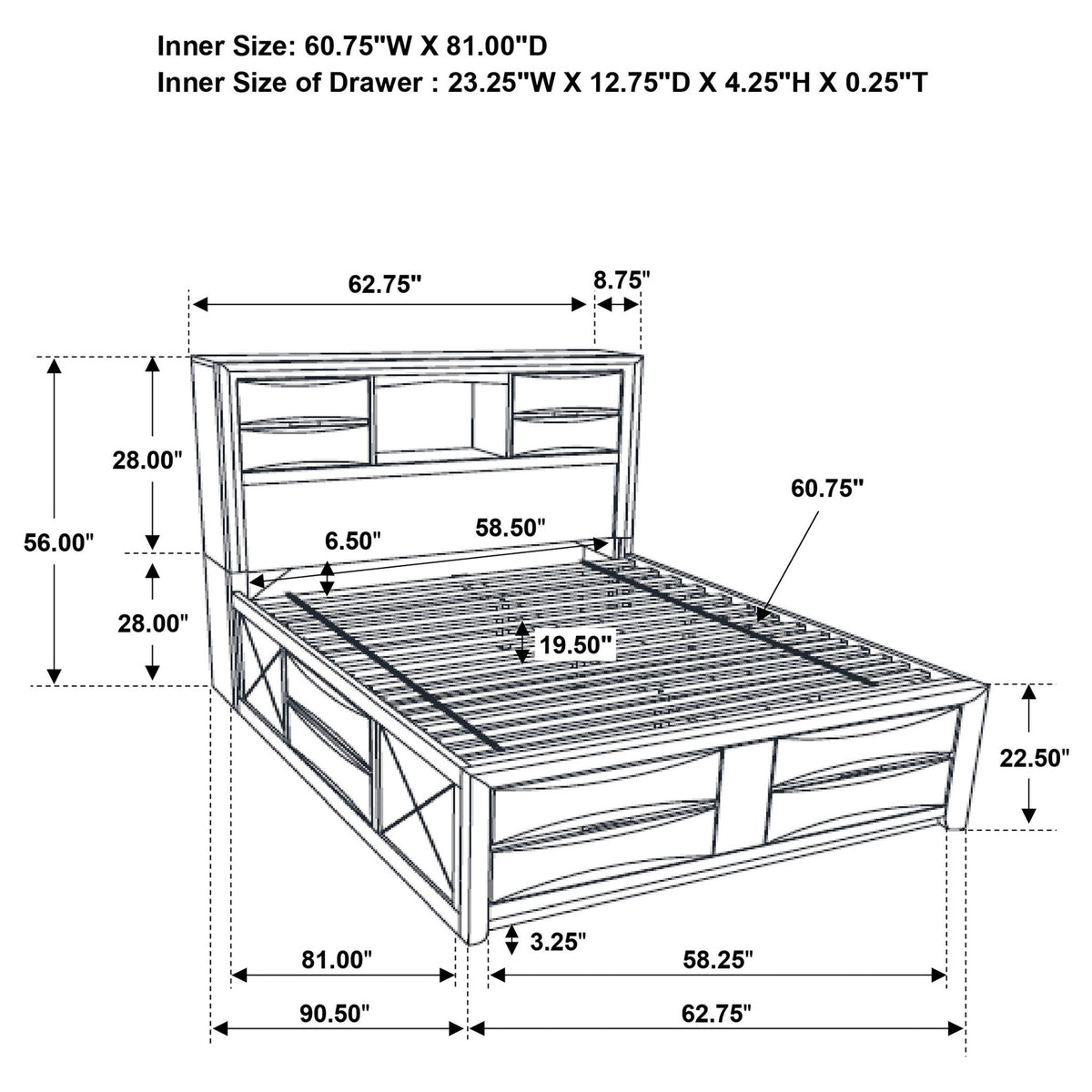 Jazz - Storage Bed