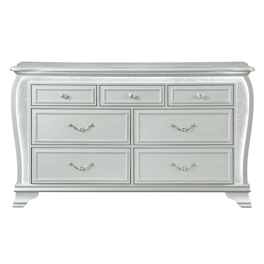 Aurelia - Dresser With LED Lighting - Silver