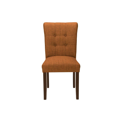 Modern Compact Design Upholstered Dining Chair (Set of 2)