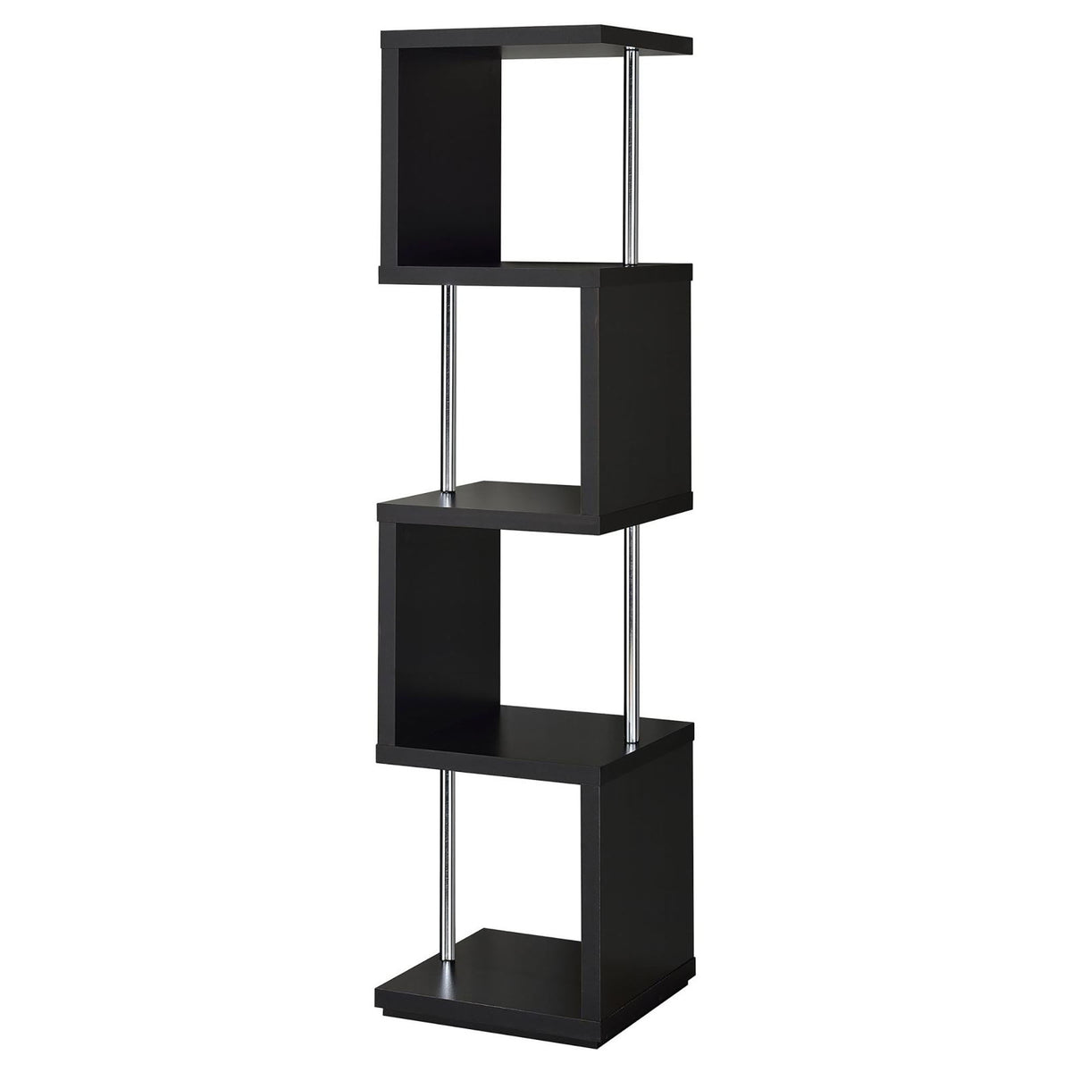 4 Tier Bookcase With Accents