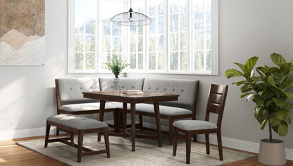 Mesa de comedor moderna de mediados de siglo - Cerezo