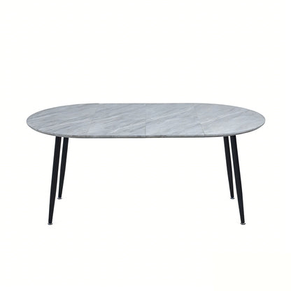 Extensible Table, Dining Table, Office Table, Coffee Table Metal Leg